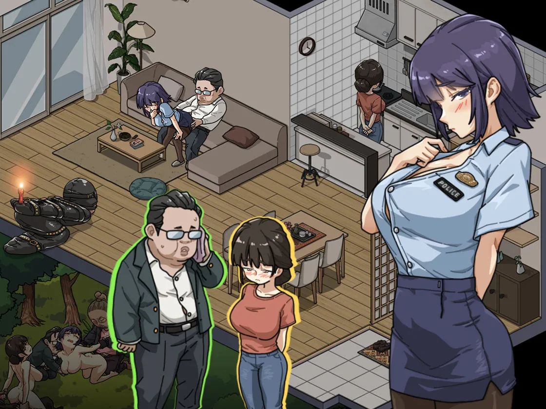 極道無頼EX:女警・鮎川光--処女が変態に変わる分かれ道 画像2