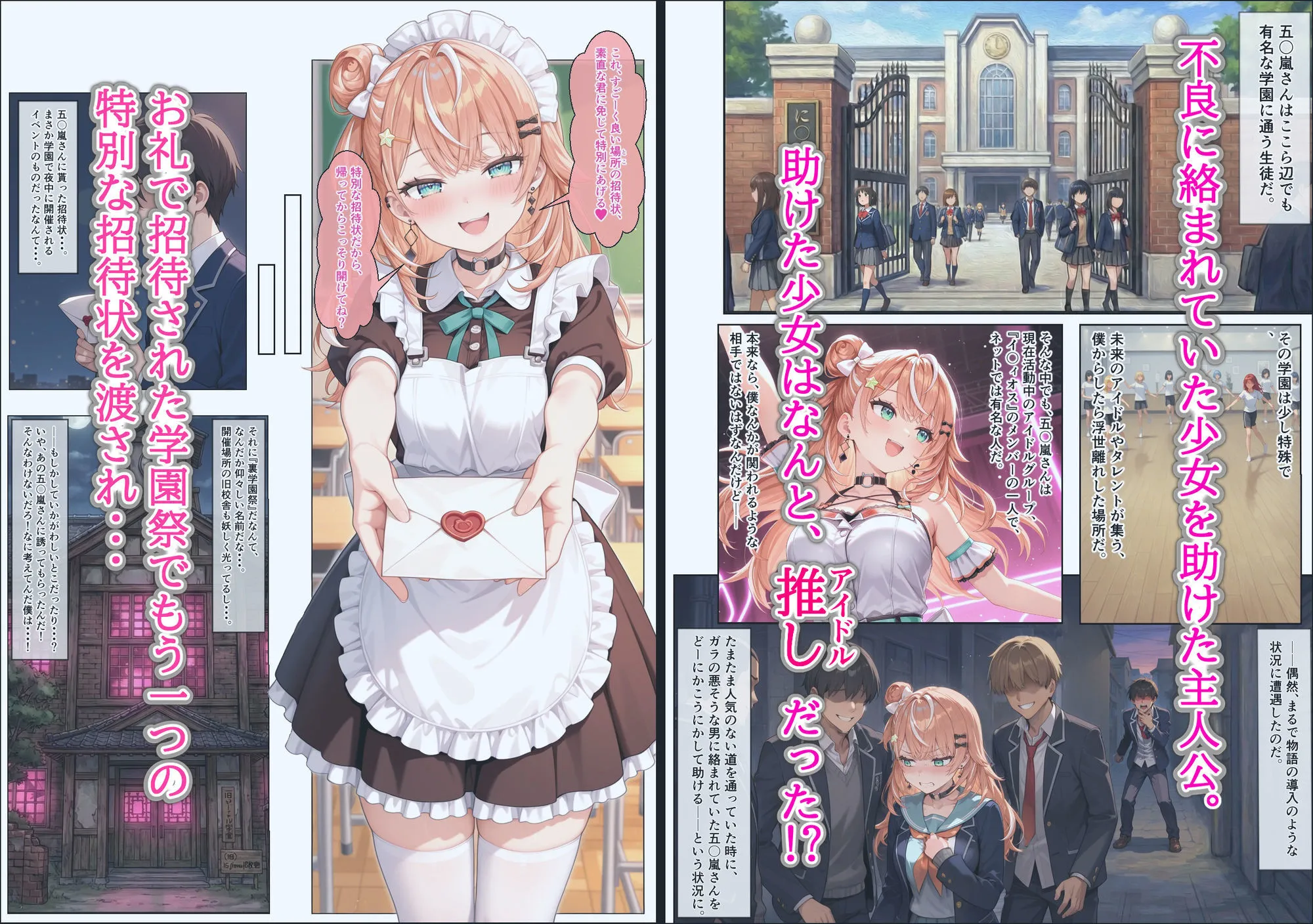 に〇さんじ学園祭 裏バニー喫茶へようこそ！ 前編 画像1